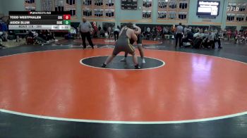 285 lbs 7th Place Match - Aiden Blum, Dubuque Hempstead vs Todd Westphalen, Cedar Rapids Kennedy