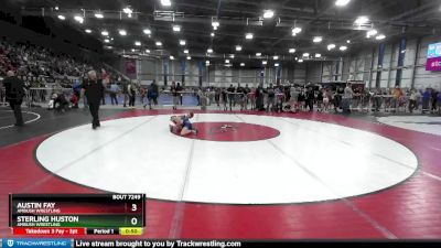 80 lbs Cons. Round 3 - Sterling Huston, Ambush Wrestling vs Austin Fay, Ambush Wrestling