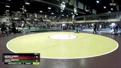 138 lbs Champ. Round 1 - Artem Subeev, Torrey Pines vs David Griffith, Anderson