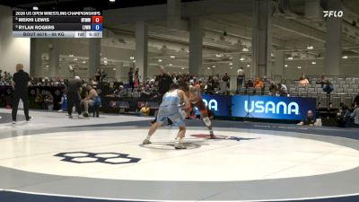 86 kg Cons. Sub-semis - Mekhi Lewis, NJRTC/ Titan Mercury Wrestling Club vs Rylan Rogers, Lehigh Valley Wrestling RTC