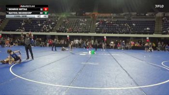 55 lbs Cons. Semi - Mayeva Neuendorf, Immortal Athletics WC vs Monroe Mittag, Moyer Elite