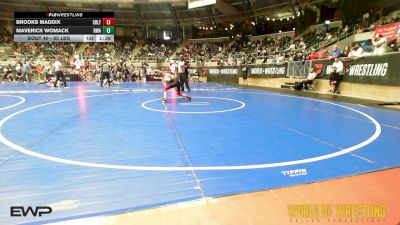 85 lbs Round Of 32 - Brooks Maddix, Sebolt Wrestling Academy vs Maverick Womack, Roundtree Wrestling Academy