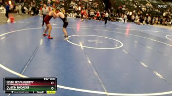 174 lbs Cons. Round 3 - Dustin Rhoades, Northwest College vs Noah O`Dougherty, Colorado Mesa University