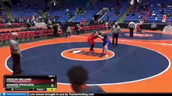 235 lbs Quarterfinal - Jocelyn Williams, Flossmoor (Homewood-F.) vs Kennedi Atkocaitis, Chicago (Taft)