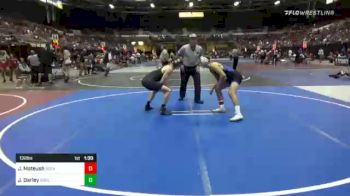 132 lbs Round Of 64 - John Mateush, Rocklin vs Jaron Darley, Green Canyon
