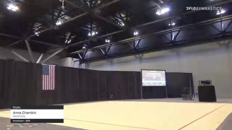 Anna Chamkin - Clubs, World Elite - 2021 USA Gymnastics Championships