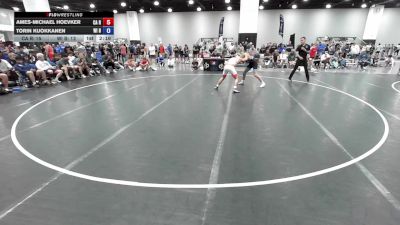 150 lbs Ames-Michael Hoevker, California Red vs Torin Kuokkanen, Wisconsin Blue