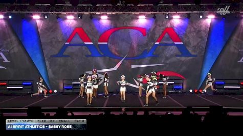 A1 Spirit Athletics - Sassy Rose [2026 L1 Youth - Flex - D2 - Small Day 2] 2026 ACA Grand Nationals