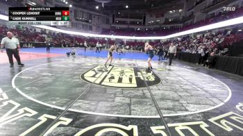 126 lbs Semifinal - Cooper Lehosit, Emmett vs Cade Gunnell, Middleton