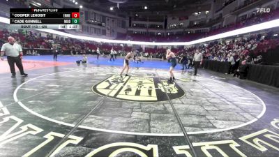 126 lbs Semifinal - Cooper Lehosit, Emmett vs Cade Gunnell, Middleton
