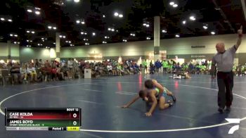 160 lbs Round 4 (6 Team) - James Boyd, Storm Wrestling Black vs Case Kolda, SD Red