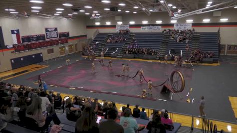 Dripping Springs HS "Dripping Springs TX" at 2025 WGI Guard Austin Regional