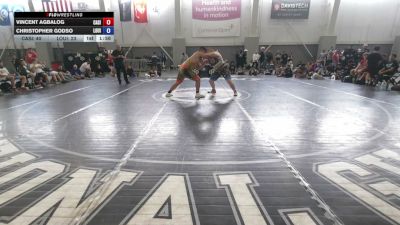 285 lbs Vincent Agbalog, California Silver vs Christopher Godso, Louisiana