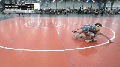 105 lbs Round 1 (9am Friday) - Camron Veneziano, CTWHALE vs Hayden Archbell, Team VA/USA
