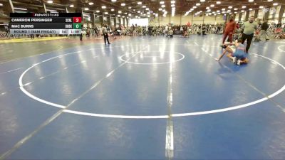 96 lbs Round 1 (9am Friday) - Mac Burns, Dynasty Black vs Cameron Persinger, Scorpions