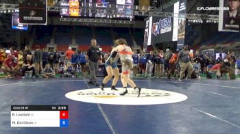 180 lbs Cons 16 #1 - Brooke Leedahl, North Dakota vs Morgan Davidson, New York