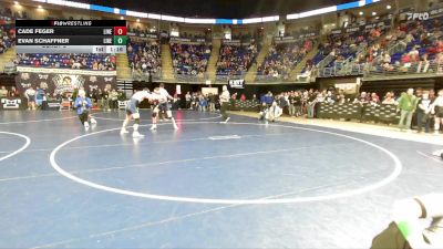 157 lbs Consy 3 - Cade Feger, Line Mountain vs Evan Schaffner, Line Mountain