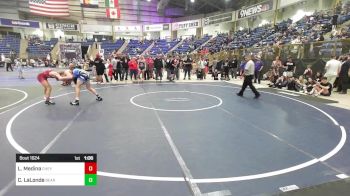 138 lbs Round Of 16 - Lucas Medina, Cheyenne Central vs Chris LaLonde, Bear Cave WC