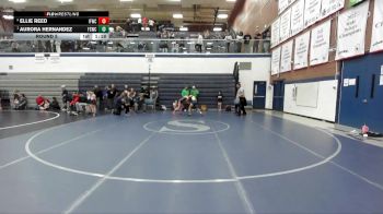 95 lbs Round 5 - Aurora Hernandez, Fighting Squirrels Wrestling Club vs Ellie Reed, Idaho Falls Wrestling Club