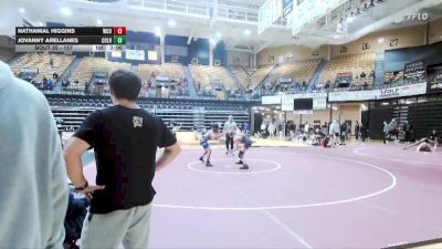 157 lbs Champ. Round 1 - Nathanial Higgins, Western Colorado vs Jovanny Arellanes, Colby CC