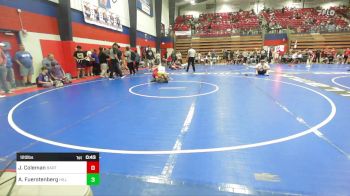 120 lbs Consi Of 4 - James Coleman, Bartlesville High School vs Andrew Fuerstenberg, Hilldale