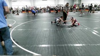 58 lbs Round 1 - Evangeline Ballay, Unaffiliated vs Jericho John Mesa, Fort Stewart Wrestling Club