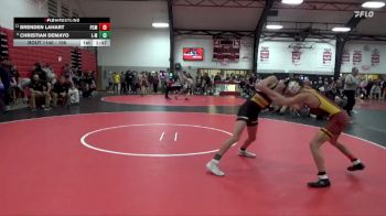 106 lbs 7th Place Match - Brenden Lahart, PCM, Monroe vs Christian Demayo, Louisa-Muscatine