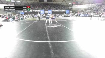 Boys 1B/2B 285 Cons. Round 2 - Fred Morris, Jenkins (Chewelah) vs Boaz Moses, Friday Harbor