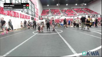 170 lbs Rr Rnd 3 - Mcykenzie Brooks, Little Axe Takedown Club vs Nora Southerland, Carl Albert