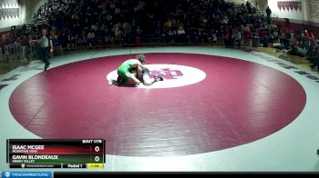 190 lbs 1st Place Match - Gavin Blondeaux, Green Valley vs Isaac McGee, Mountain View