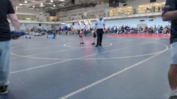 50 lbs Round 4 (6 Team) - Graceanne Gross, Wisconsin Red vs Brynlee Hollandsworth, Carolina Cross-Face