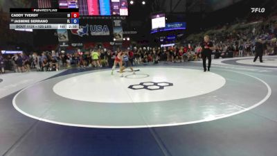 125 lbs Champ. Rd Of 128 - Caddy Tverdy, ID vs Jasmine Serrano, FL