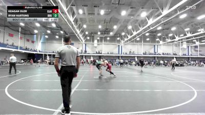 141 lbs Consi Of 16 #1 - Keagan Oler, Clarion - UnAttached vs Ryan Hartung, Binghamton University