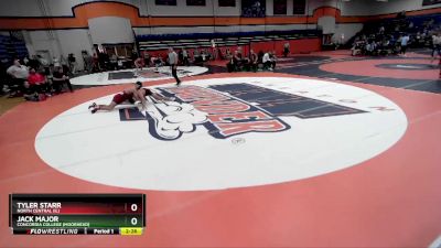 149 lbs Cons. Round 3 - Jack Major, Concordia College (Moorhead) vs Tyler Starr, North Central (IL)