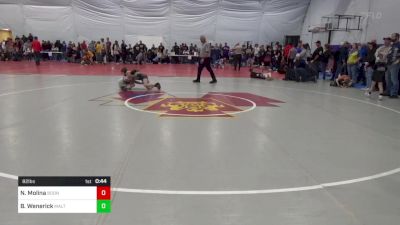 82 lbs Semifinal - Noah Molina, Boonsboro vs Braydyn Wenerick, Maltinsburg