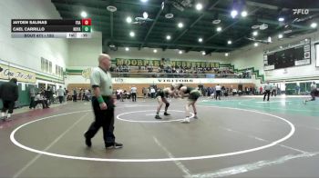 150 lbs Cons. Round 3 - Cael Carrillo, Royal vs Jayden Salinas, Foothill (Santa Ana)