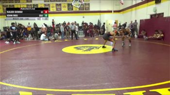 149 lbs Cons. Round 2 - John Reg, Santa Rosa Junior College vs Kaleb Gomez, Lassen College