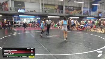 113 lbs Round 1 - Keana Bush, Unattached vs Jasmine Norris, Ground Zero