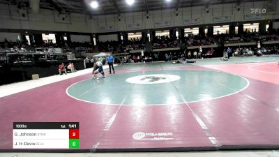 190 lbs Round Of 64 - Gerard Johnson, St. Mary's Ryken vs Josh Houston-Davis, Belmont Hill