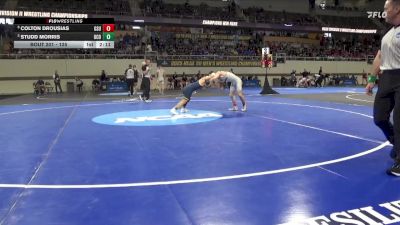 125 lbs Cons. Round 2 - Studd Morris, Central Okla. vs Colton Drousias, Glenville St.