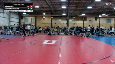 157 lbs Champ. Round 2 - Gus Menne, Corban University vs Kaden MacKenzie, Providence (Mont.)