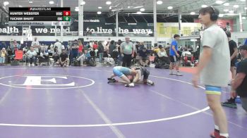 108 lbs Quarterfinal - Hunter Webster, Blue Knights Alpha vs Tucker Shutt, Kraken Grizzly - HSC