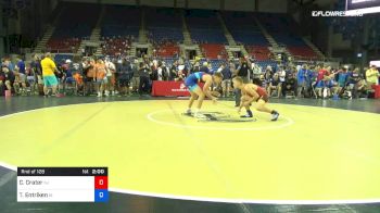 145 lbs Rnd Of 128 - Corey Crater, New Jersey vs Tate Entriken, Iowa