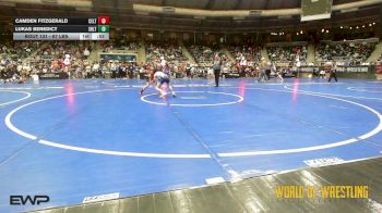 67 lbs Consi Of 16 #2 - Camden Fitzgerald, Celtic Wrestling Academy vs Lukas Benedict, Sebolt Wrestling Academy
