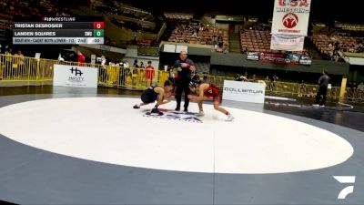 Cadet Boys Lower - 120 lbs Champ. Round 2 - Issac Arismendez, Frontier High School Wrestling vs Kevin Ponce