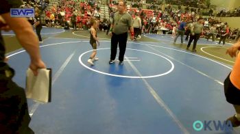 52 lbs Round Of 16 - Koen Thurman, Sperry Wrestling Club vs Justin Parker, Beggs Youth Wrestling Program