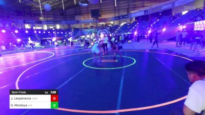 102 lbs Semifinal - Josiah Lesperance, Juggernaut WC vs Dariel Montoya, Live Training