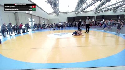 76 lbs Rr Rnd 1 - Jude Quinn, Triumph K3 vs Baron Stecher, Pride K3