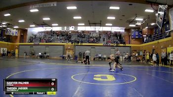 138 lbs Quarterfinal - Taeden Jaeger, Taylorsville vs Sawyer Palmer, Cyprus