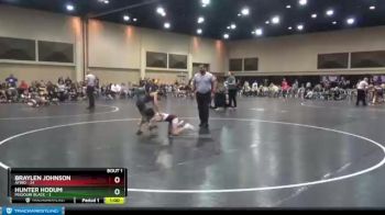 75 lbs Finals (2 Team) - Hunter Hodum, Missouri Black vs Braylen Johnson, AYWO